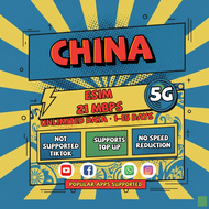 【Use within 5 days】China eSIM Unlimited Data Support Chatgpt Instant 24h email Travel Daily 2GB/3GB 