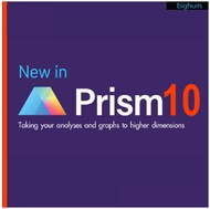 GraphPad Prism 10 โปรแกรมวิเคราะห์สถิติ ทำกราฟข้อมูลทางวิทยาศาสตร์ (Windows only) ( ทักแชท Read chat