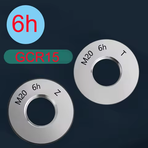 6h Tolerance 2pcs/set Thread ring gauge GO NO GO Gage Gauge M6 M7 M8 M9 M10 M11 M12 M20 M30 M40 M50 