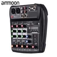 [ammoon]AI-4 Compact mixing Console เครื่องมิกซ์เสียงดิจิตอล UK plug