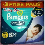 Pampers Overnight Diaper Pants XL-XXL 26+3pcs