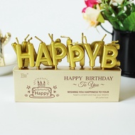 Gratis Ongkir - Lilin Huruf Happy Birthday / Birthday Candle / Lilin Tulisan Happy Birthday / Cake