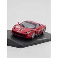 Ixo 1: 43 Ferrari 458 Challenge 2010 Ferrari Alloy Car Model Toy Car
