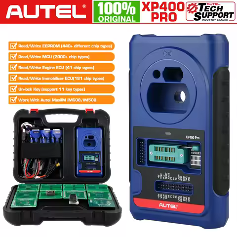 Autel XP400 PRO Key Programmer Key Chip Programmer Work Via Autel Scanner IM508, IM508S, IM608, IM60