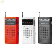 Pocket Sized AM FM Radio with Strong Signal Reception Portable Compact Radio