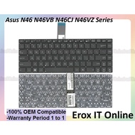 Asus N46 N46V N46VB N46VJ N46VM N46VZ Series AENJ7U01010 0KNB0-4620UI00 Laptop Keyboard