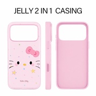 HP Cute Cat [Monte Case] 2 In 1 Casing Vivo Y500 Z11 T5 Z11X Y31d Y11d Y05 A31D Pro V70 Fe Y29 5G Iq