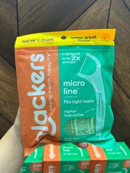 Tăm nha khoa Plackers hương bạc hà của Mỹ gói 150 cây.