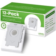 VBN 12 Pack Replacement Roomba Vacuum Bags, Compatible with iRobot Roomba i7, i7+, i3, i3+, i1+, i4,