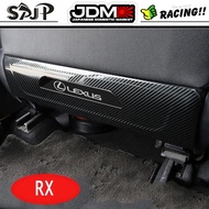 For Lexus ES UX CT RX NX Interior Rear Seat Anti-Kick Pad Cover Car Accessories Interior