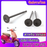 Intake Valve Exhaust For Vespa Sprint Primavera 125 GTS 150 S LX LT Engine 3 Spare Parts