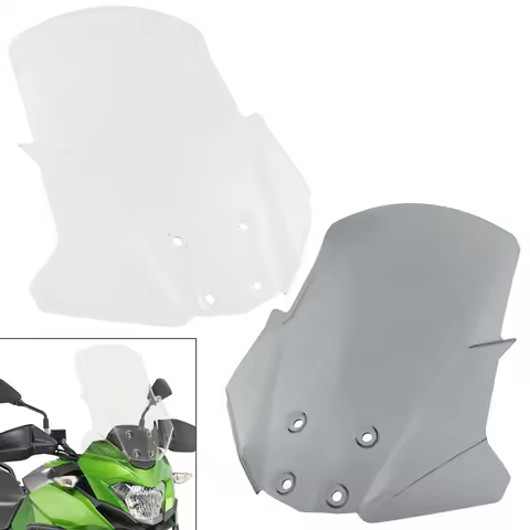 Windscreen Windshield Wind Deflector Shield Screen Glass For Kawasaki Versys-X 250 300 Versys X-300 