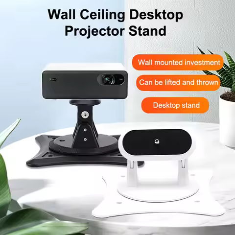 Portable Desktop Projector Stand Wall Mount Ceiling Projector Bracket Universal Projector Holder For