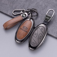 New Design Car Key Case Key Cover Shell Fob Holder for Hyundai New Kona SX2 IONIQ 6 New Grand Prix GN7 Accessories