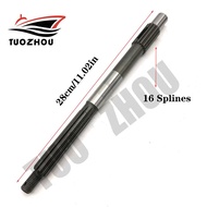 Boat Propeller Shaft 346-64211-6 ,Made in Taiwan for Tohatsu Mercury Nissan Outboard Engine Motor 25