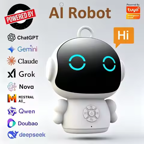Tuya Smart AI Robot WiFi Early Education Toys for Children Speech Recognition & Voice Interactive Ed
