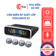 Cảm Biến Áp Suất Lốp Steelmate E3 E3 Pro - Chính Hãng - Cảm biến Chính Xác - Tự Lắp Đặt Dễ Dàng - Bả