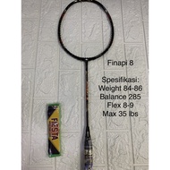 Apacs Finapi 8 Grip 4U G2 Max 35Lbs Original Badminton Racket