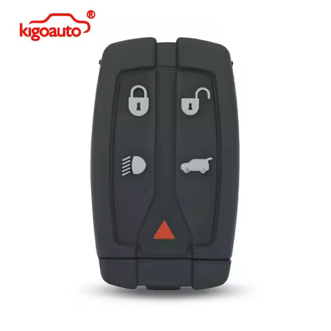 Kigoauto Smart Key Shell 5 Button for 2008-2012 Land Rover LR2 FCC: NT1-TX9 PN LR013005