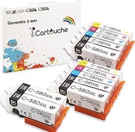 iCartouche Ink Cartridges Canon PGI-580 XXL CLI-581 XXL Pixma TR7550 TS6150 TS6250 TS6350 TS8150 TS8