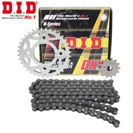 Nhông sên dĩa DID Wave RS/RSX/S100/S110/alpha mới Future 2/X/Neo Dream 110 Blade 110 DXN (sên 9 ly)