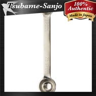 Nagaoka Tsubame Sanjo Extra Thick Double Measuring Spoon Set - 1cc, 5cc, 10cc, 15cc, 20cc - Made in 