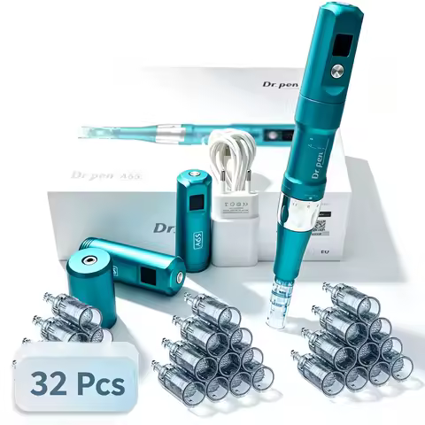 Original Dr. Pen Ultima A6S Wireless Derma Pen Skin Care Device Microneedling Machine32PCS 0.25mm Ne