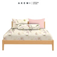 AKEMI Cotton Twill Adore Fitted Sheet Set | 100% Cotton 850TC (Super Single/ Queen/ King)