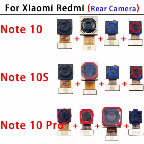 Rear Back Camera For Xiaomi Redmi Note 10S 10 Pro Note10 Note10S Note10Pro Camera Module Backside Vi