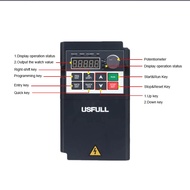 Genuine USFULL  Frequency Inverter 1HP 2HP 3HP Converter Vfd Single Phase to Three Phase 220V 380V C