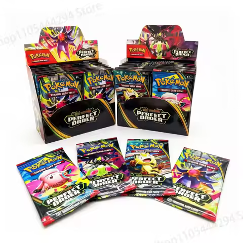 MEGA EVOLUTION Perfect Order 360Pcs Pokemon Scarlet Violet Prismatic Evolutions English Booster Batt