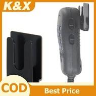 K&X  Car Mic Holder CB Microphone Hanger Radio Mic Holder Mobile Radio Microphone Hook  New