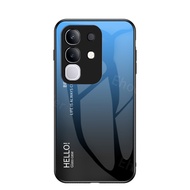 VIVO Y29 4G 2025เคสโทรศัพท์กระจกเงาสุดหรูเคสโทรศัพท์สำหรับ VIVOY29 Y เคสกระจกนิรภัยไล่ระดับสีหลัง29