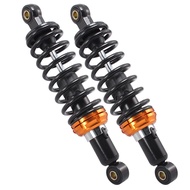 Motorcycle Sports Car Modification Accessories Black 280MM Rear Shock Absorber Shock Absorber Middle