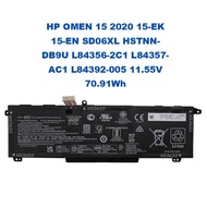 HP OMEN 15 2020 15-EK 15-EN SD03XL SD06XL HSTNN-DB9U L84356-2C1 L84357-AC1 L84392-005 11.55V 70.91Wh