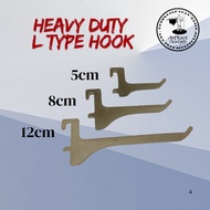 ARTKART Pegboard Heavy duty L Hook Skadis hook compatible