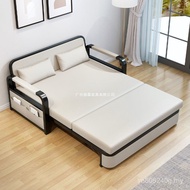 Dual-use Technology Cloth Modern Single Double Living Room Folding Balcony Retractable Bed Small Apa