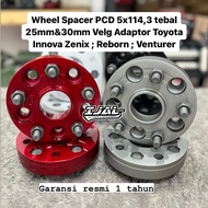Wheel Adapter Aluminum Spacer for Toyota Innova Reborn 2KD 2GD Zenix