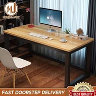 HomeK 140CM/120CM/100CM Computer Desk Study Table Notebook Table Office Table Student Study Table Co
