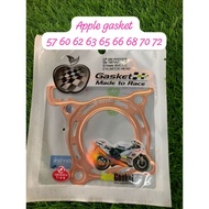 YAMAHA LC135 HEAD GASKET COPPER SAIZ 57 60 62 63 65 66 68 70 72