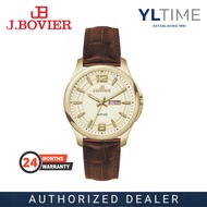 [2 Years Warranty] J.Bovier Lady B15-QS182LYGL_CI Analog Quartz Watch (100% Original & New)