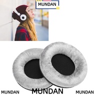 MUNDAN 2PCS Replacement Ear Pads, Soft and Comfortable Velvet Noise Isolation Ear Cushions, Memory F
