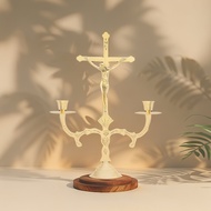 CATHOLIC SITTING CROSS-CHANDELIER CATHOLIC TABLE CROSS/ JESUS CROSS/ CATHOLIC CROSS/ ALTAR CROSS/