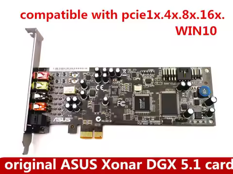 original ASUS Xonar DGX professional sound card PCI-E interface 5.1 channel Computer Built-in Indepe