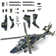SEBUNAS 1:72 Skala EC-665 Helikopter Tentera Kit Model Binaan Pantas Mainan Plastik Perhimpunan Mode