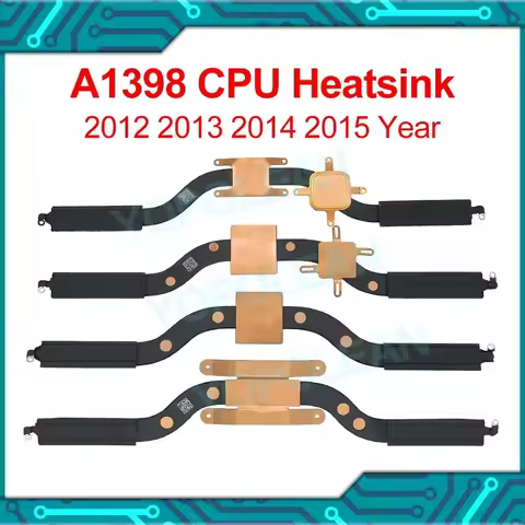 Original Laptop heatsink For Macbook Pro Retina 15" A1398 Heat Sink CPU Cooling 2012 2013 2014 2015 