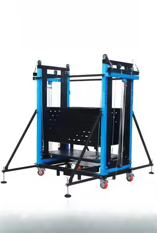 Electric mobile scaffolding freight elevator 8 meters 10 meters 12 meters household construction dec