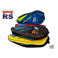 RS 2R Badminton Racket Bag Super Thick Material Backpack Thermal Bag BT-6 Basic Plus 12 AF 100% Orig