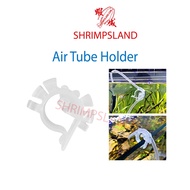 [SHRIMPSLAND] Aquarium 2pcs 4mm to 6mm Air Tube Hose Clamp Clip Stick Dual Use Holder