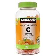 Kirkland Adult Gummies Vitamin C 250mg/ Tangerine Flavor